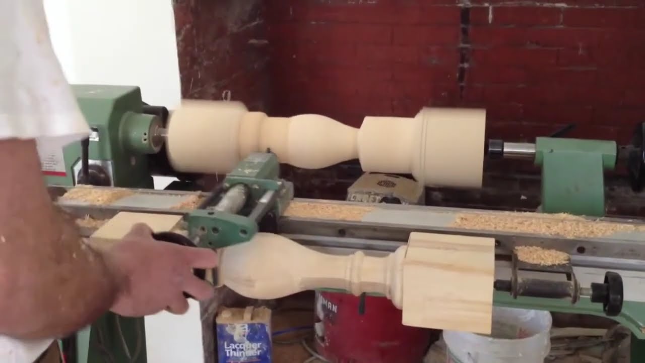 SNUG HARBOR MATRON HOUSE MAKING BALUSTER COMPLETE TIME LAPSE
