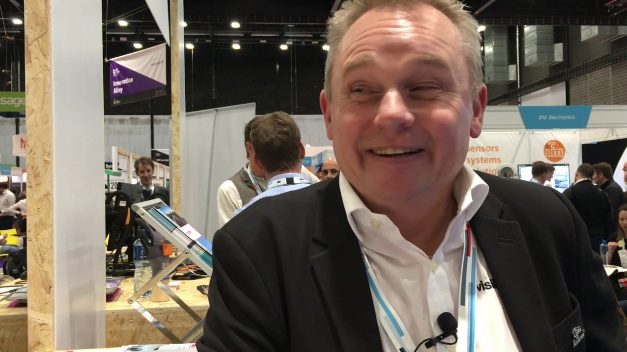 Invisible Systems presents their innovative technology at Innovation Alley, Smart Factory Expo 2018