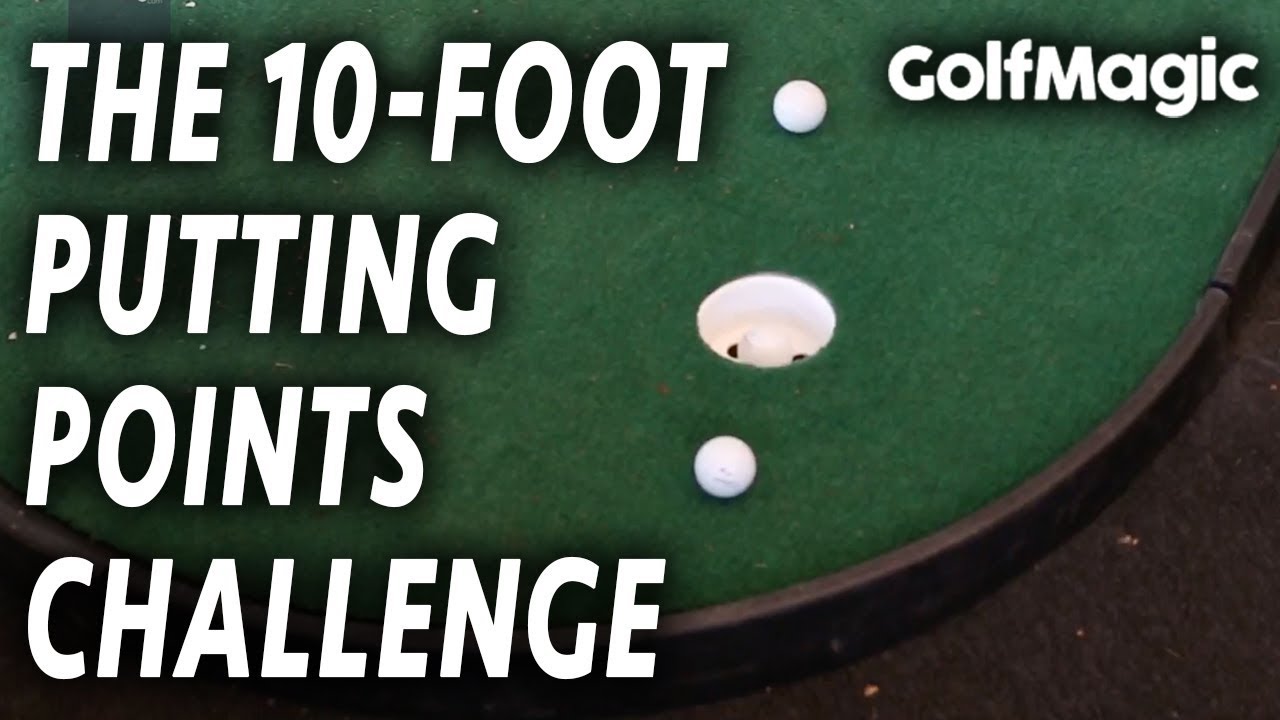 The 10-Foot Putting Points Challenge | Easy Golf Putting Tips And Drills