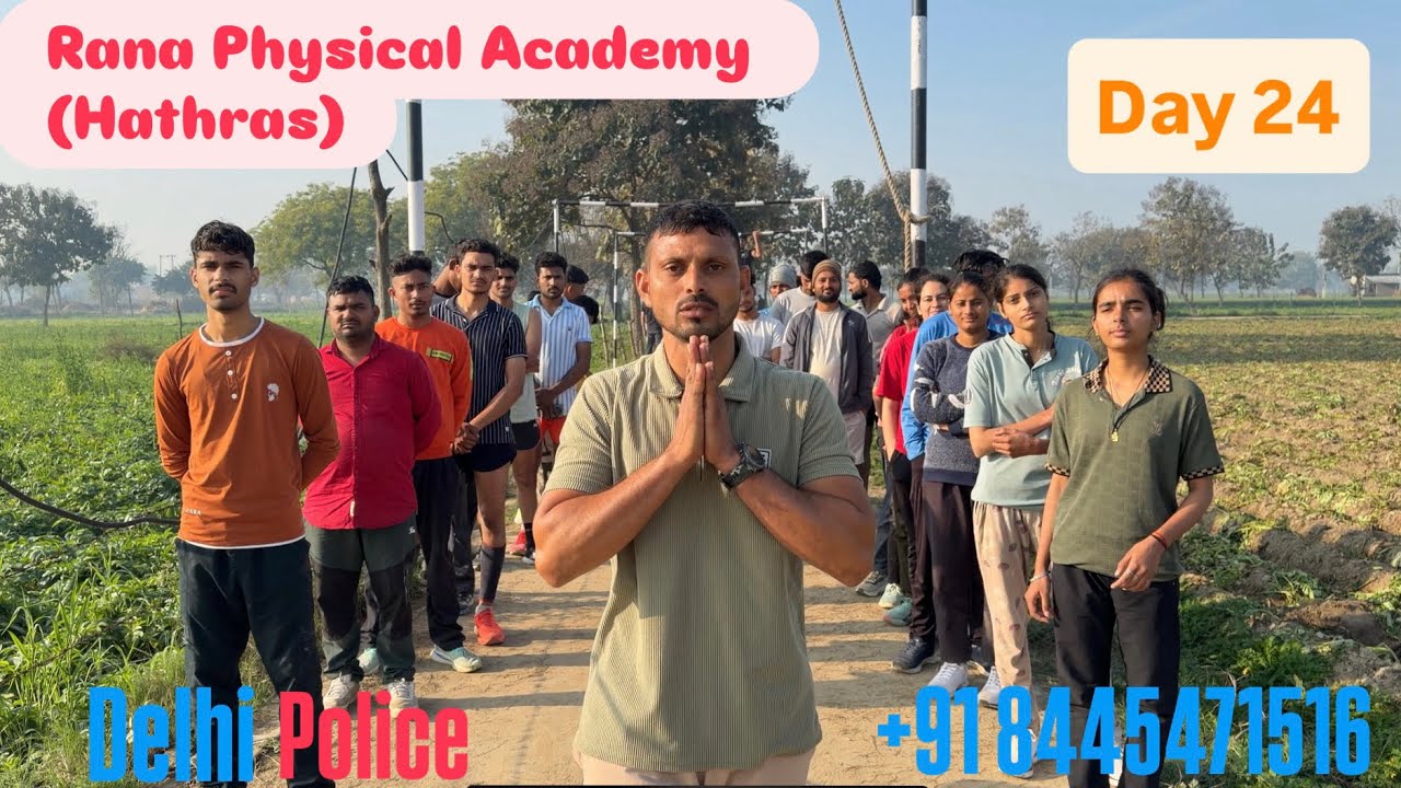 Delhi Police 🚨Physical🏋🏻 DAY 24