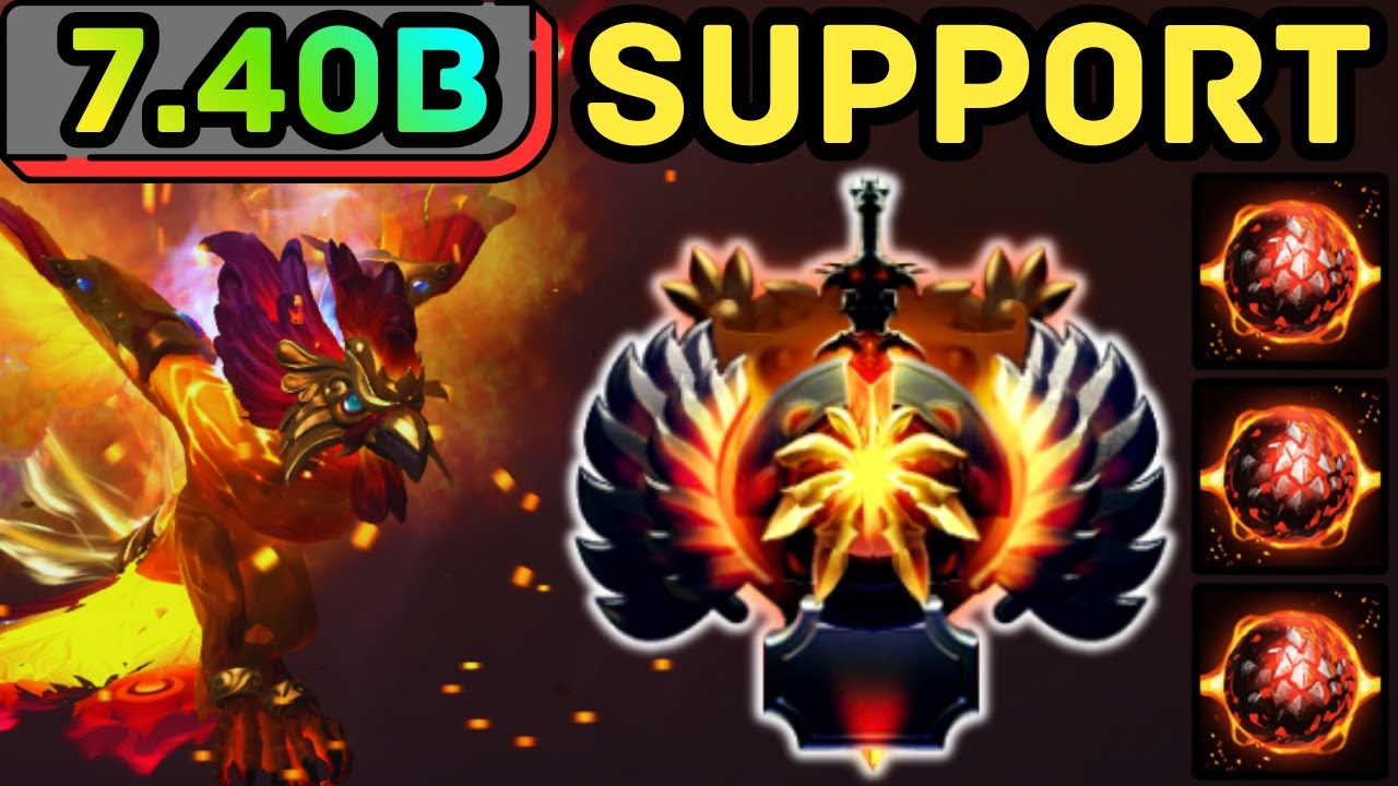 🔥 PHOENIX SUPPORT BURN EVERYTHING | DOTA 2 GAMEPLAY 🔥