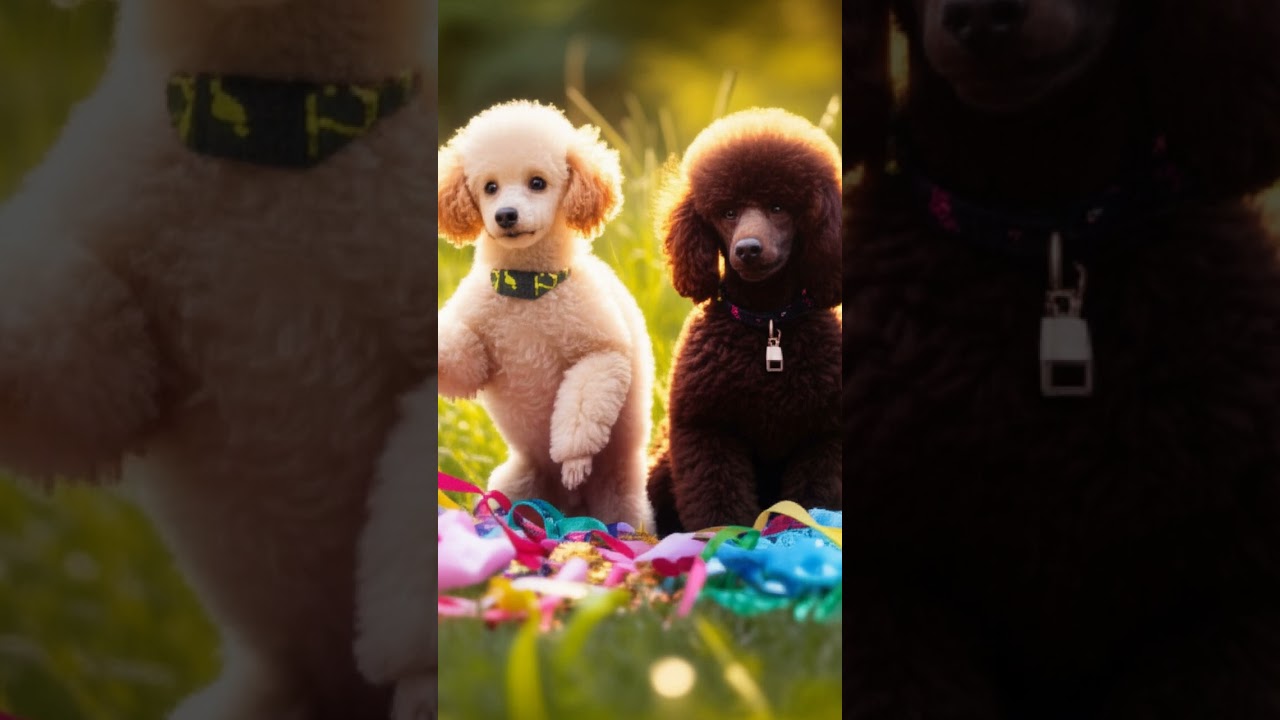 The Magical Poodle Parade 🎉✨