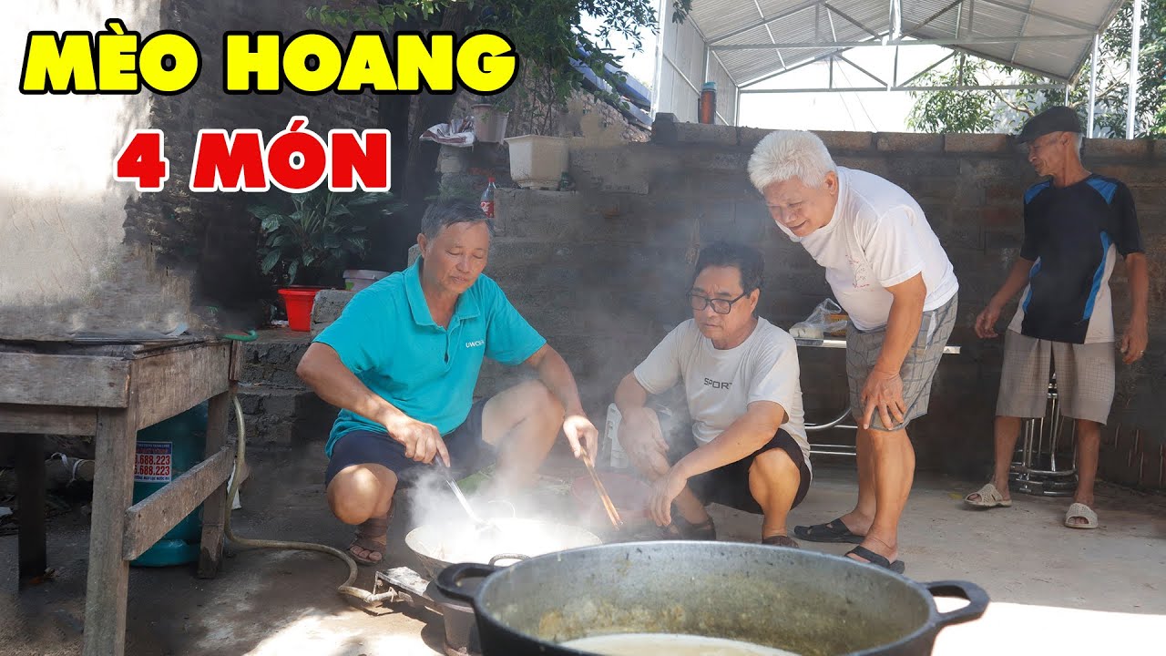 MÈO HOANG 4 MÓN ✦ MÓN NÀO CŨNG NGON • Công Tác Chuẩn Bị Lên Trường Quay Mới