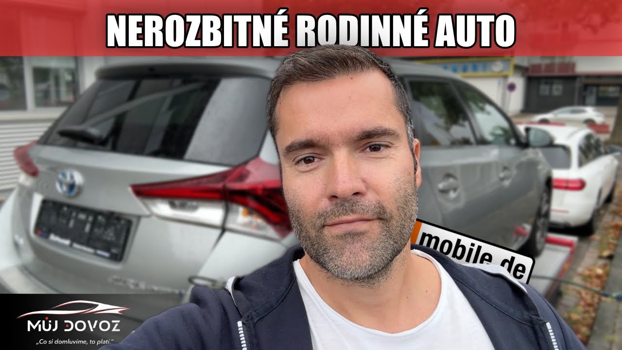 Dovoz nerozbitného ✅ auta do Českých Budějovic? Malá spotřeba, neřešíte opravy = Toyota Auris Hybrid