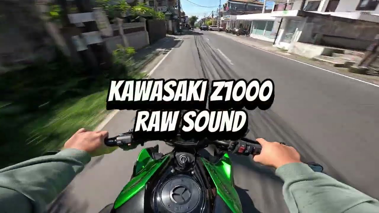 KAWASAKI Z1000 SUGOMI RAW SOUND DX GENERATION MUFFLER