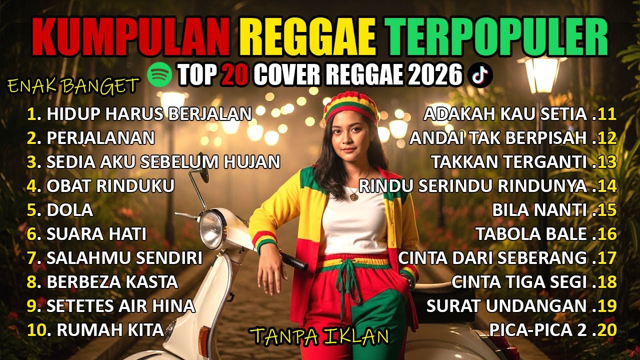 🎧 REGGAE VIBES 2025! 🌴 Top Hits Spotify Indonesia FULL ALBUM SKA REGGAE VIRAL TIKTOK