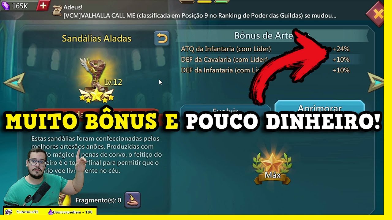 FAÇA ESSES ARTEFATOS PRIMEIRO! Lords Mobile