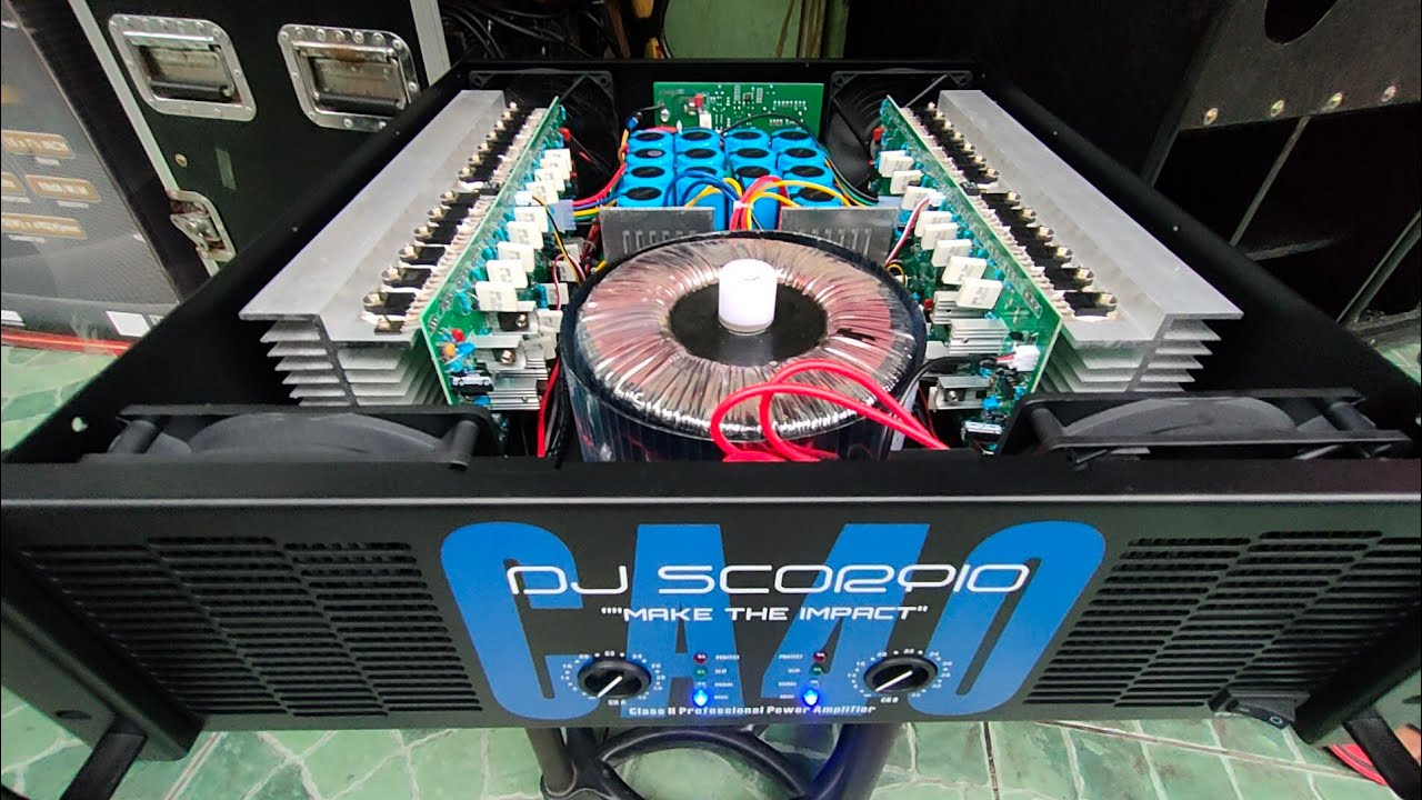 THE NEW POWER AMP CA 40 DJ SCORPIO 1400watts #gerniemacaya #budgetmeal #poweramps