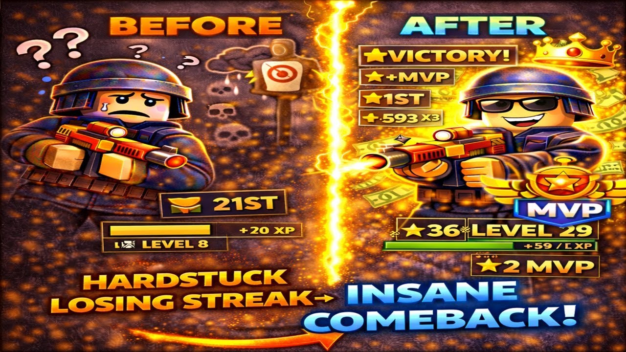 Insane comeback Roblox Arsenal