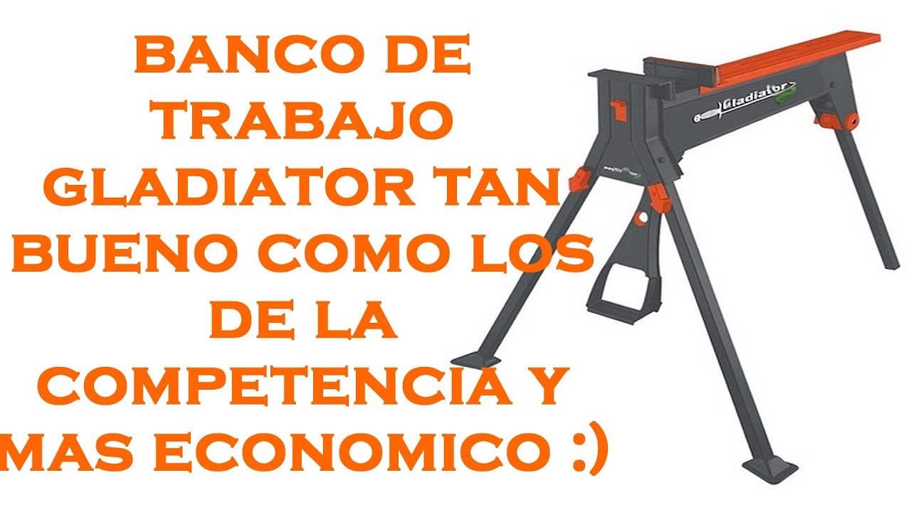 banco de trabajo gladiator
