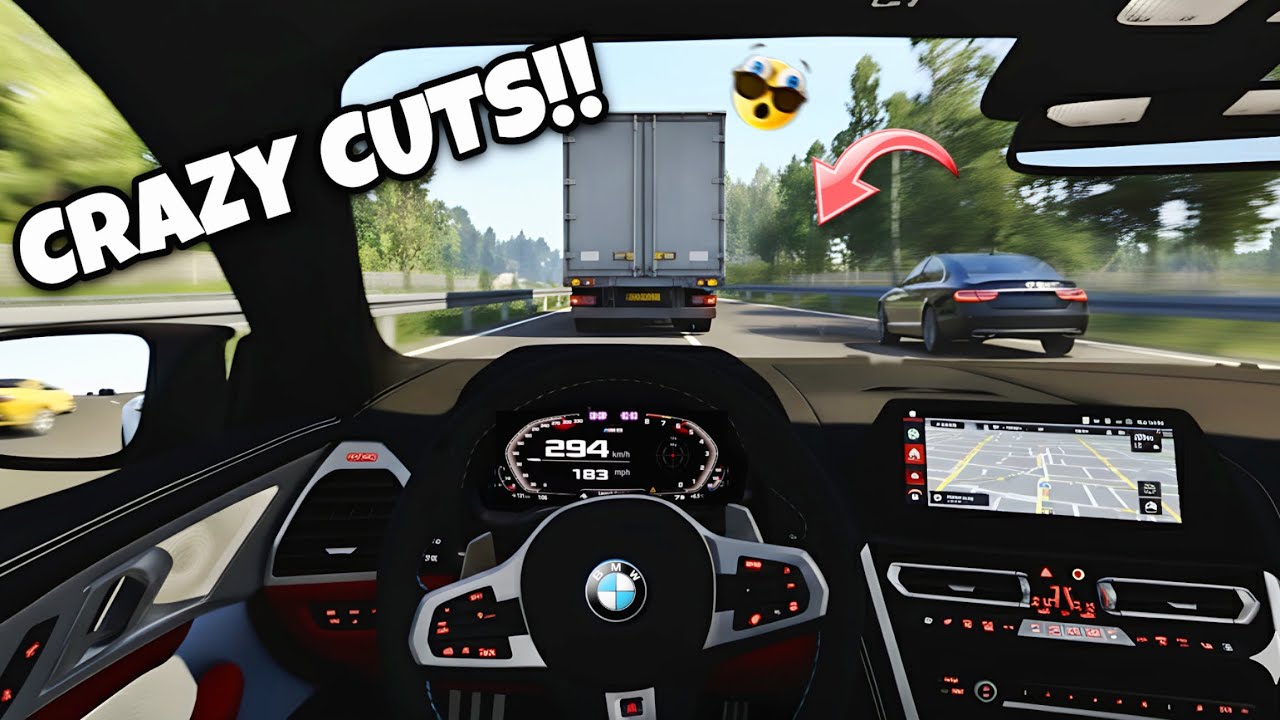 Extreme Cuts at 250+ KM/H with My BMW M8 F92 🚀 | ETS2 Gameplay
