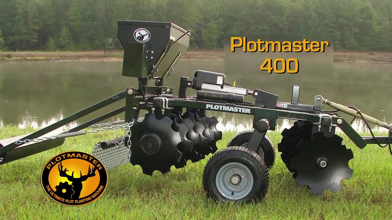 Hunter 400 Best ATV or UTV All-In-One Food Plot Planting Implement