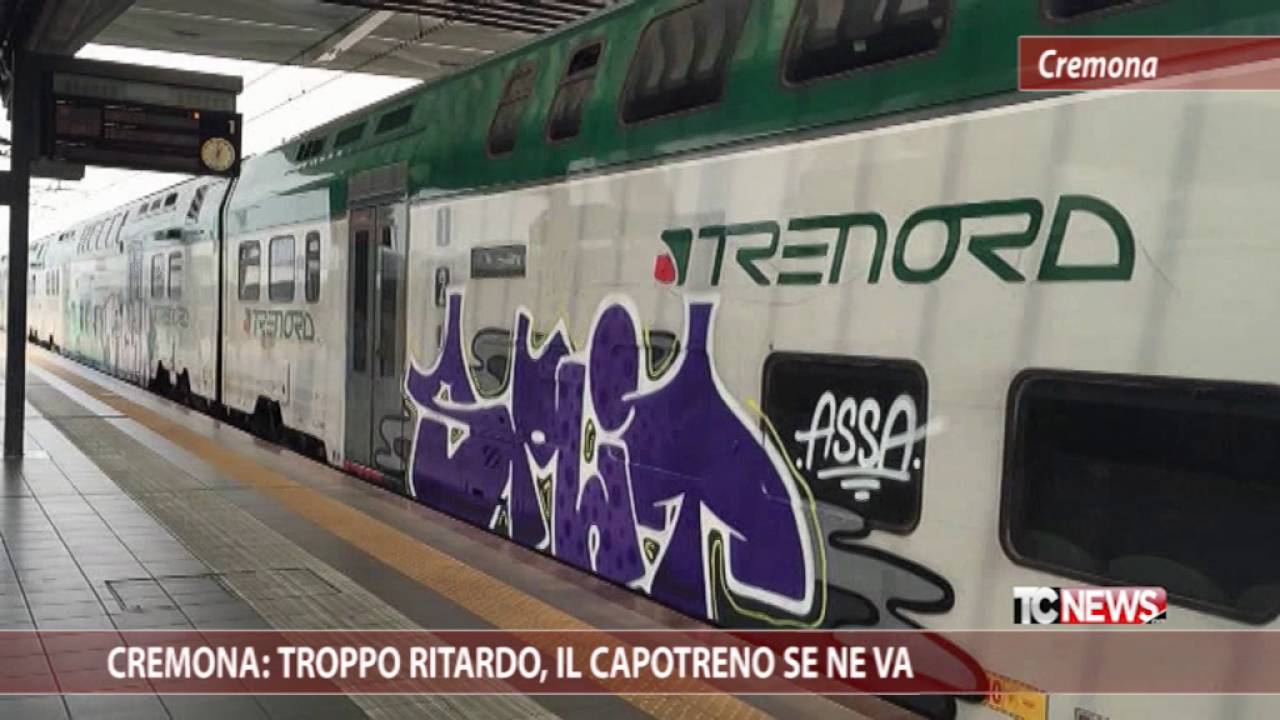 Cremona: troppo ritardo, il capotreno se ne va