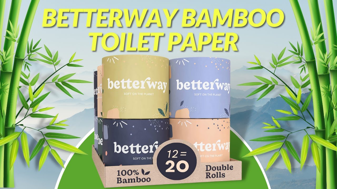 Betterway Bamboo Toilet Paper