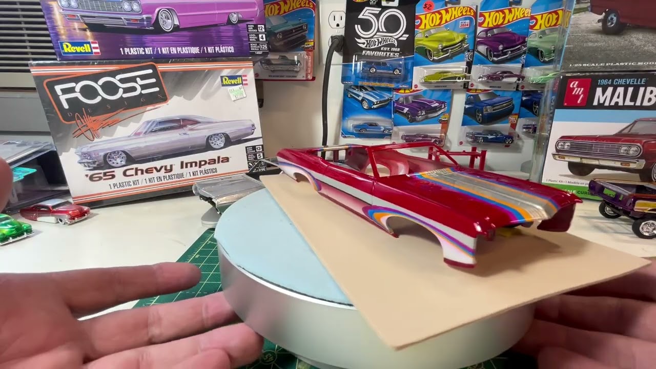 I'm Back with Some New Paint Impala Low Riders Chevelle Gasser Update