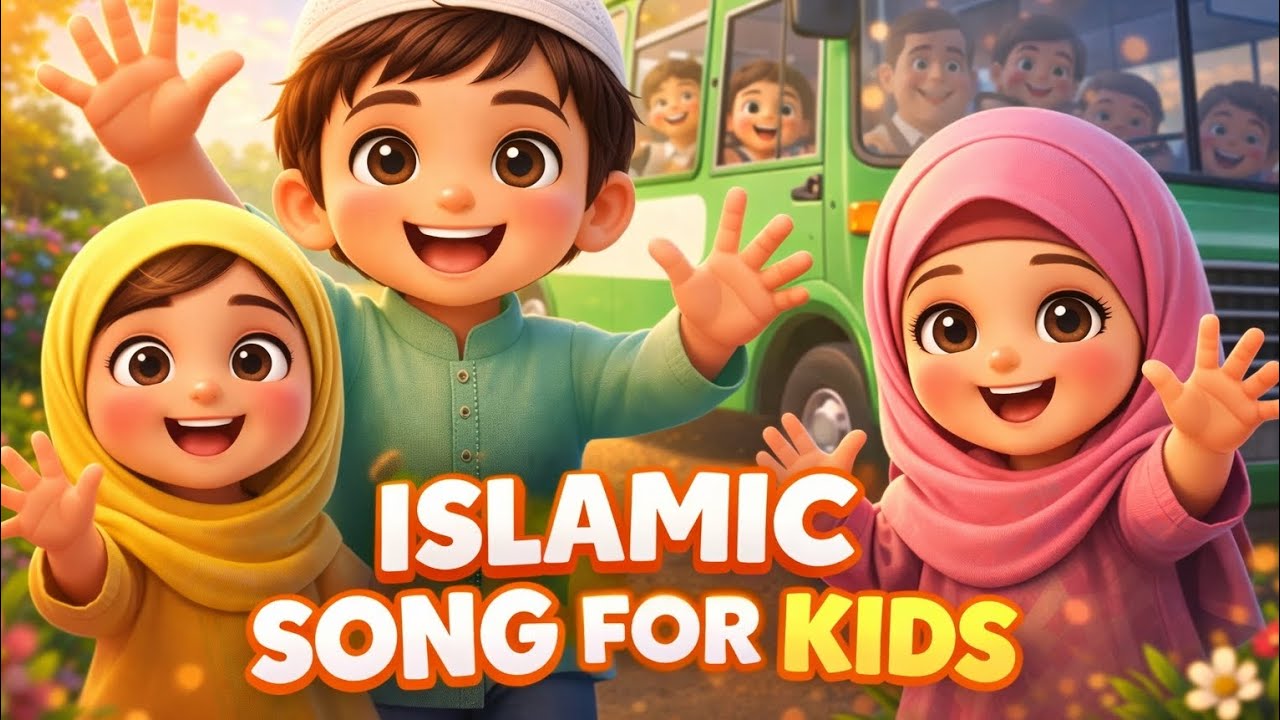 Good Manners, Happy Hearts 🌙 | Gentle Islamic Song for Kids | SoftDeen Studio