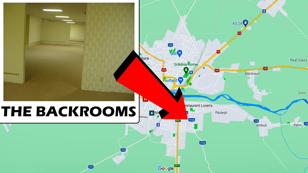 BACKROOMS PE GOOGLE MAPS