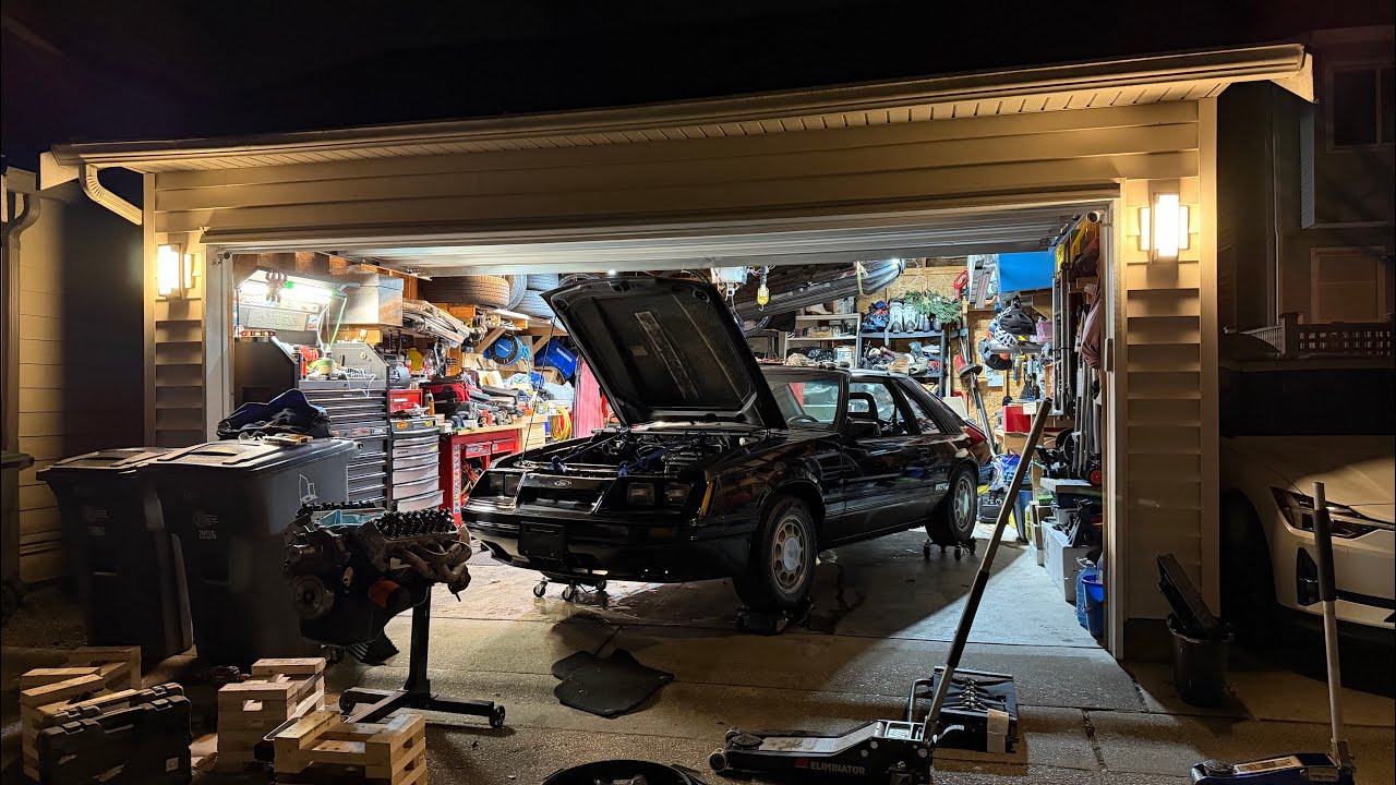 How Hard Is It To Pull My Mustangs Motor ??