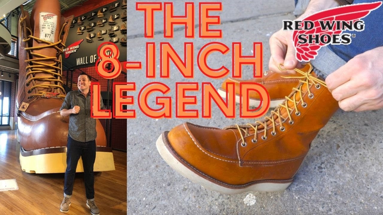 Обзор ботинок Red Wing 877: легенда 8-дюймового размера