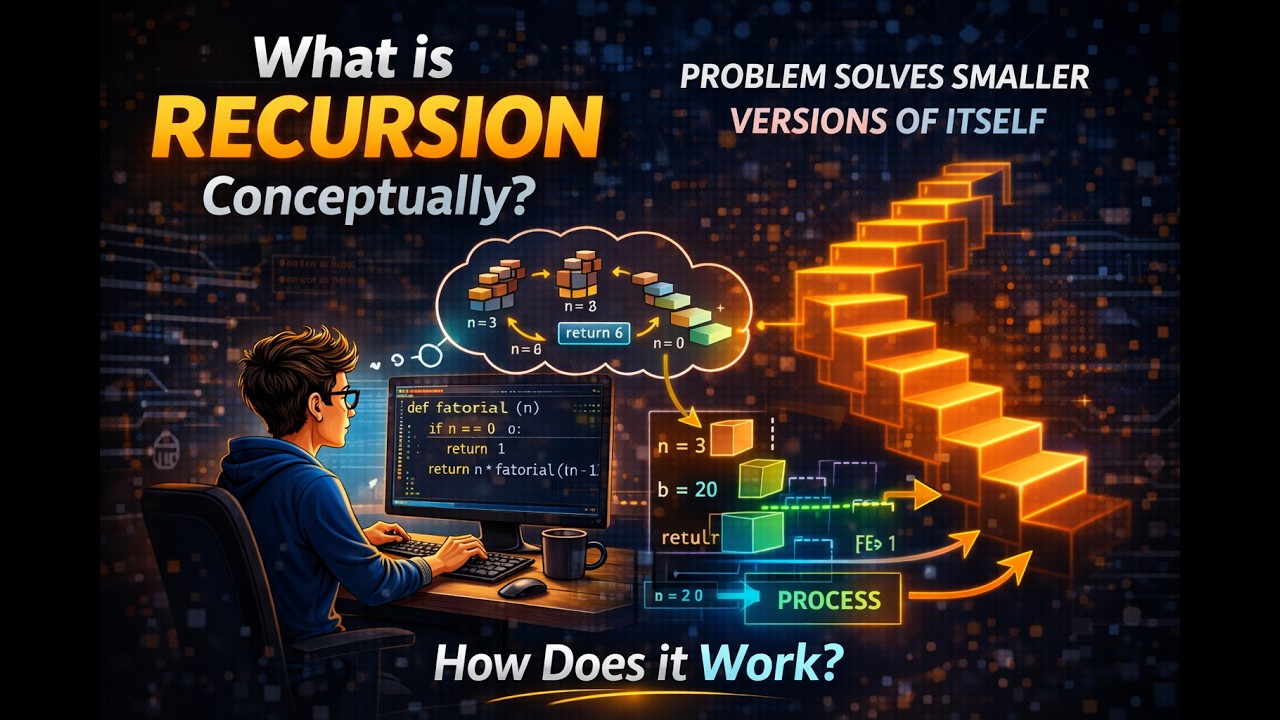 What is Recursion Conceptually?