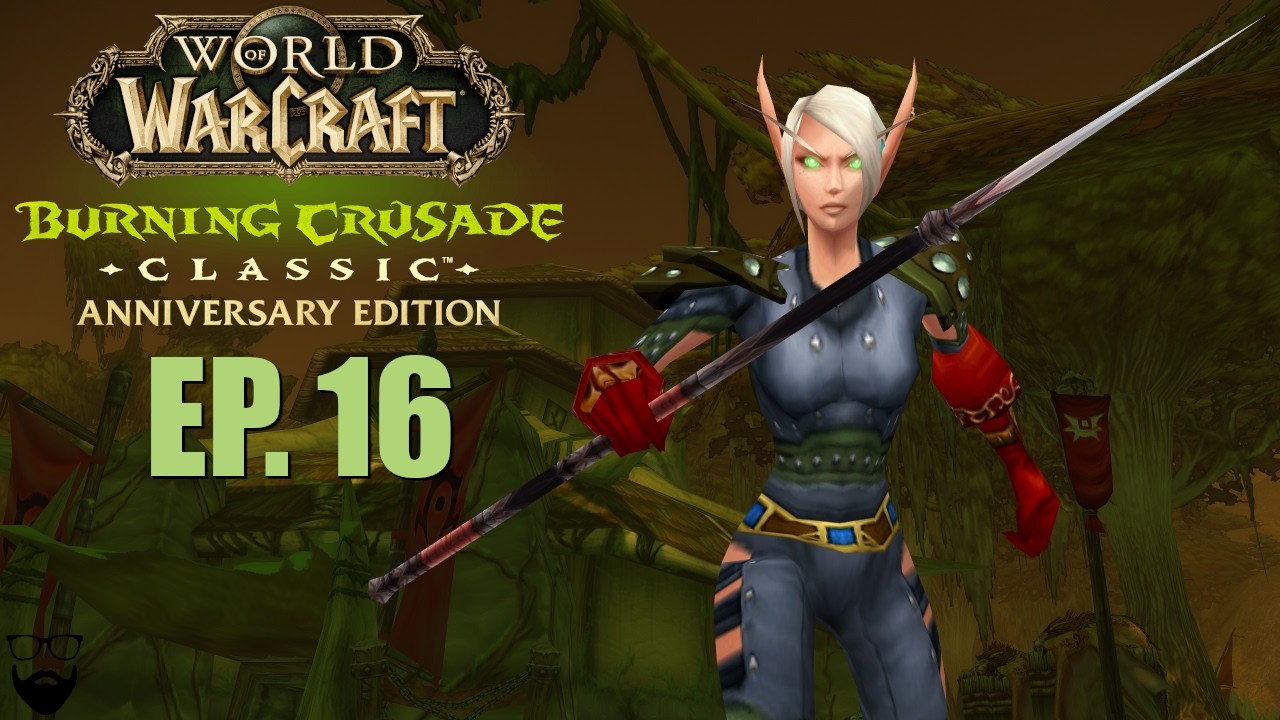 World of Warcraft The Burning Crusade Classic - Hunter Leveling - Pt 16 - Chill Gameplay Walkthrough