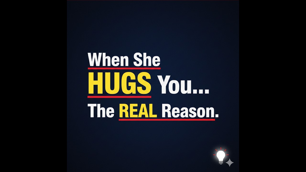 When a Woman Hugs You… THIS Is What She’s Really Telling You FEMALE PSYCHOLOGY