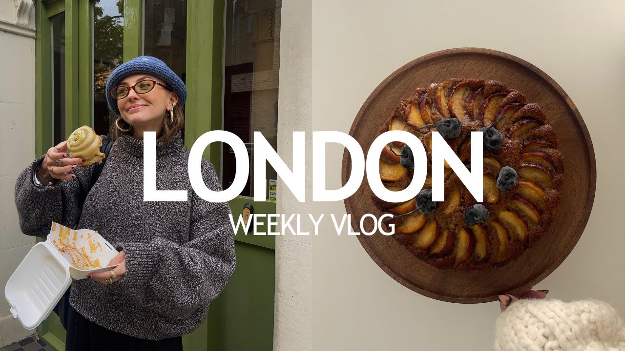 LONDON WEEKLY VLOG | Уютная осенняя выпечка, день рождения Эли и Шордич
