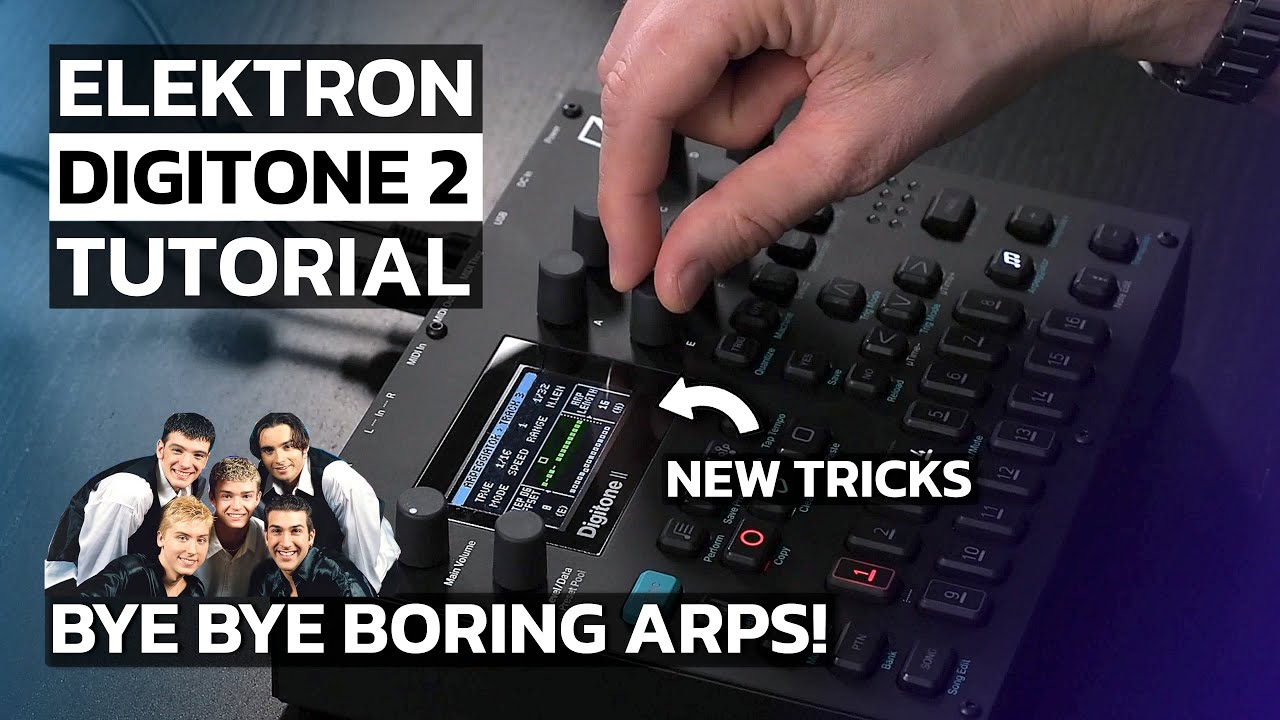 Учебник Digitone 2: прошивка 1.10 сделала арпеджиаторы более интересными!