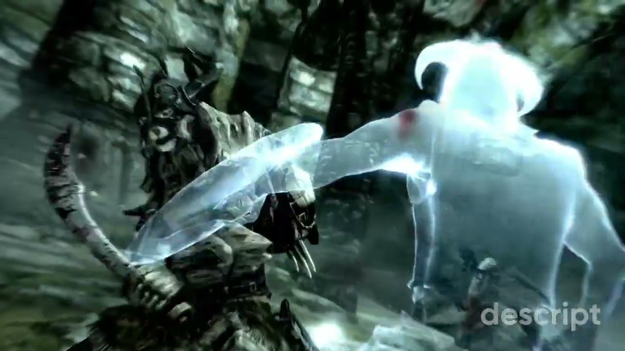 Skyrim Haknir Death Brand Boss Battle