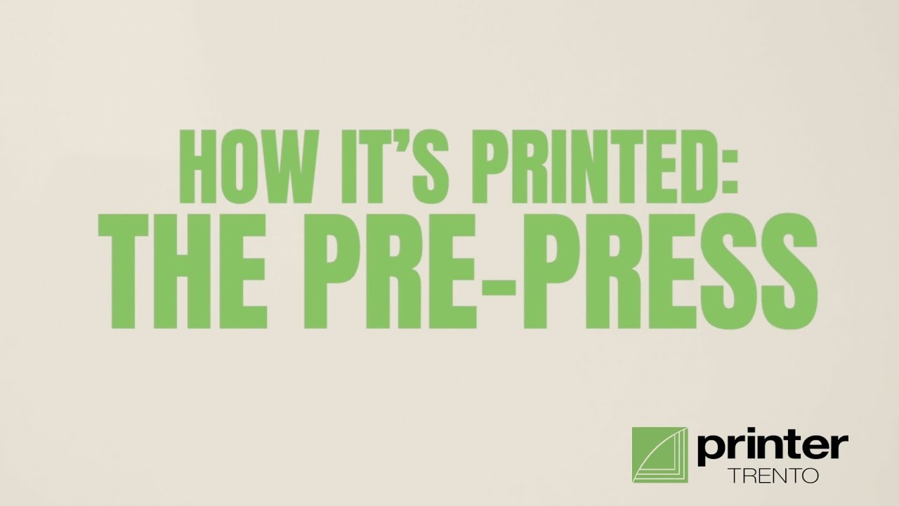 How it's printed: the pre-press | Printer Trento ep. 2