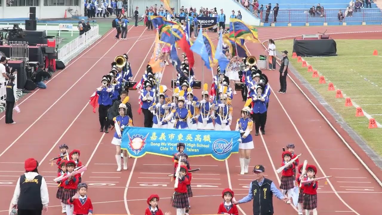 2024 嘉義管樂節踩街 | Taiwan, Chiayi City International band festival | BAND PROCESSION