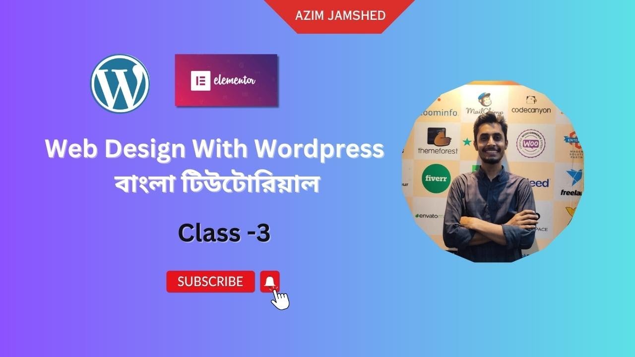 elementor wordpress bangla tutorial | Class-3