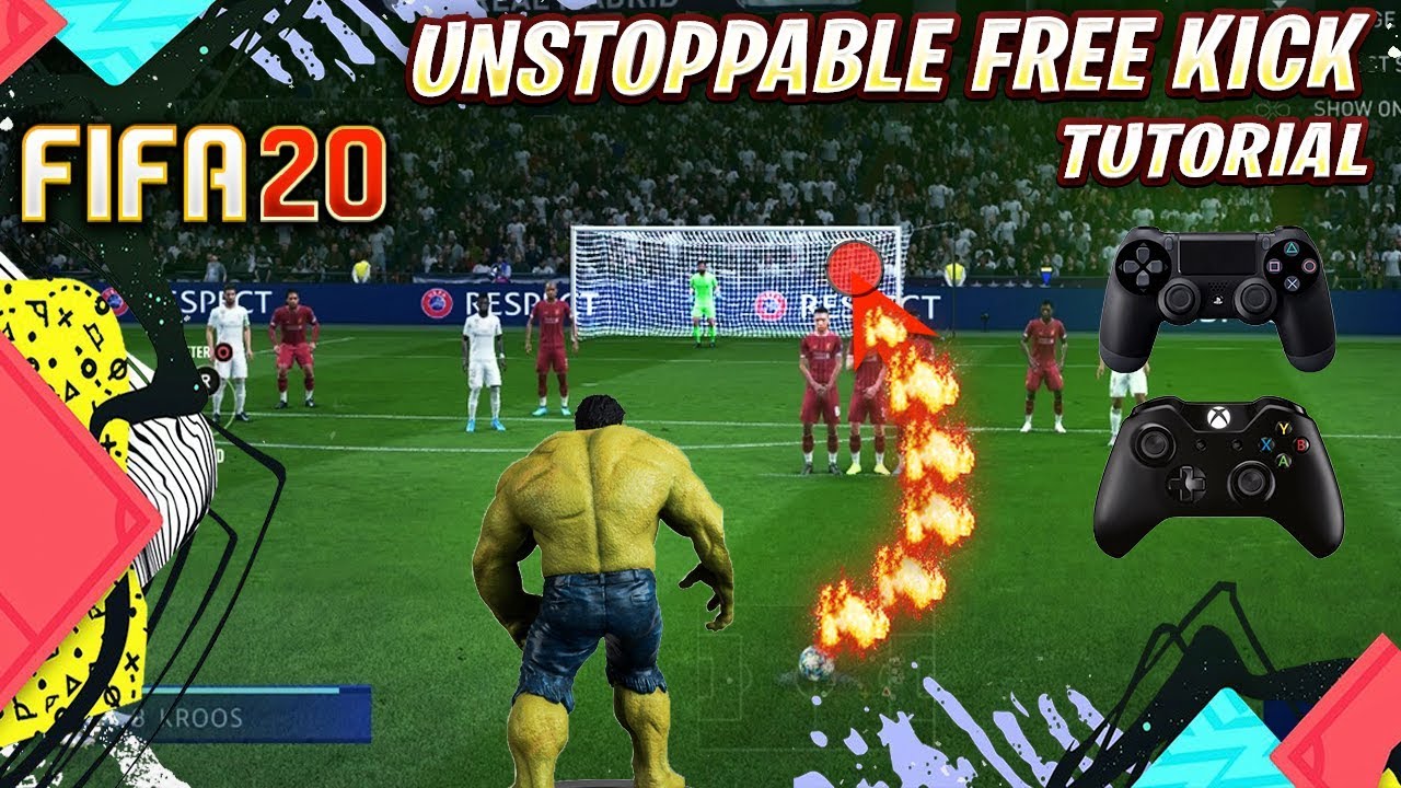 FIFA 20 I FOUND THE SECRET TO ALWAYS SCORE FREE KICKS !!! HIDDEN NEW TRICK in FIFA 20