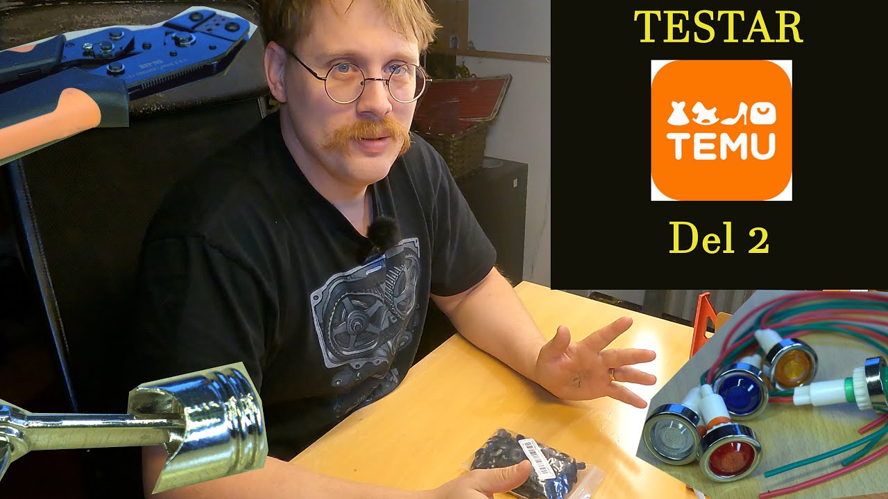 Testar produkter från Temu - part 2