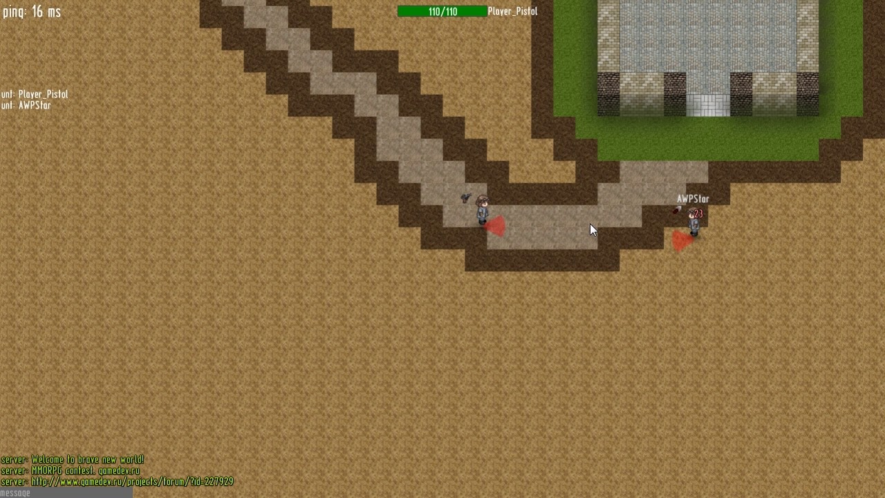 MMORPG dev: Ranged Attack