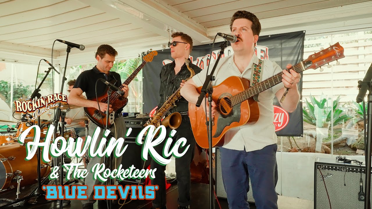 'Blue Devils' HOWLIN' RIC & THE ROCKETEERS (Rockin Race Jamboree festival, Spain) BOPFLIX session