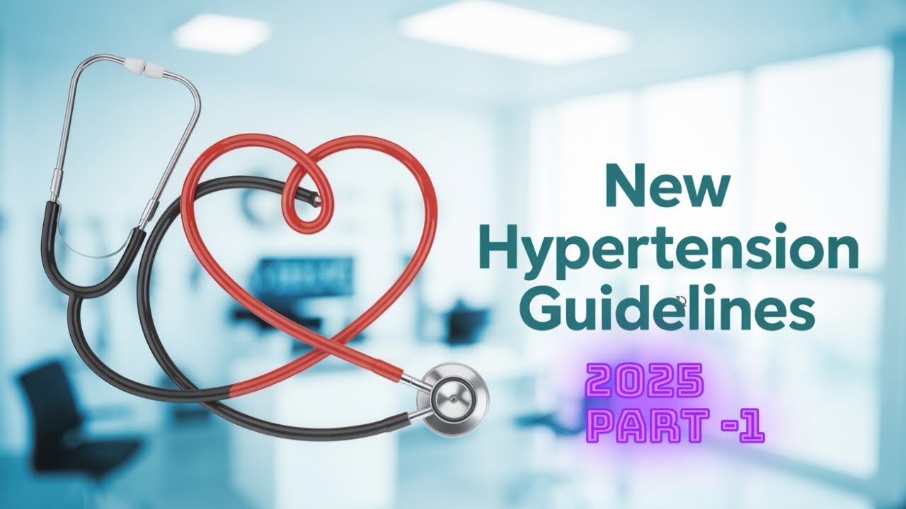 New Blood Pressure Rules for 2025 - part 1 Explained!