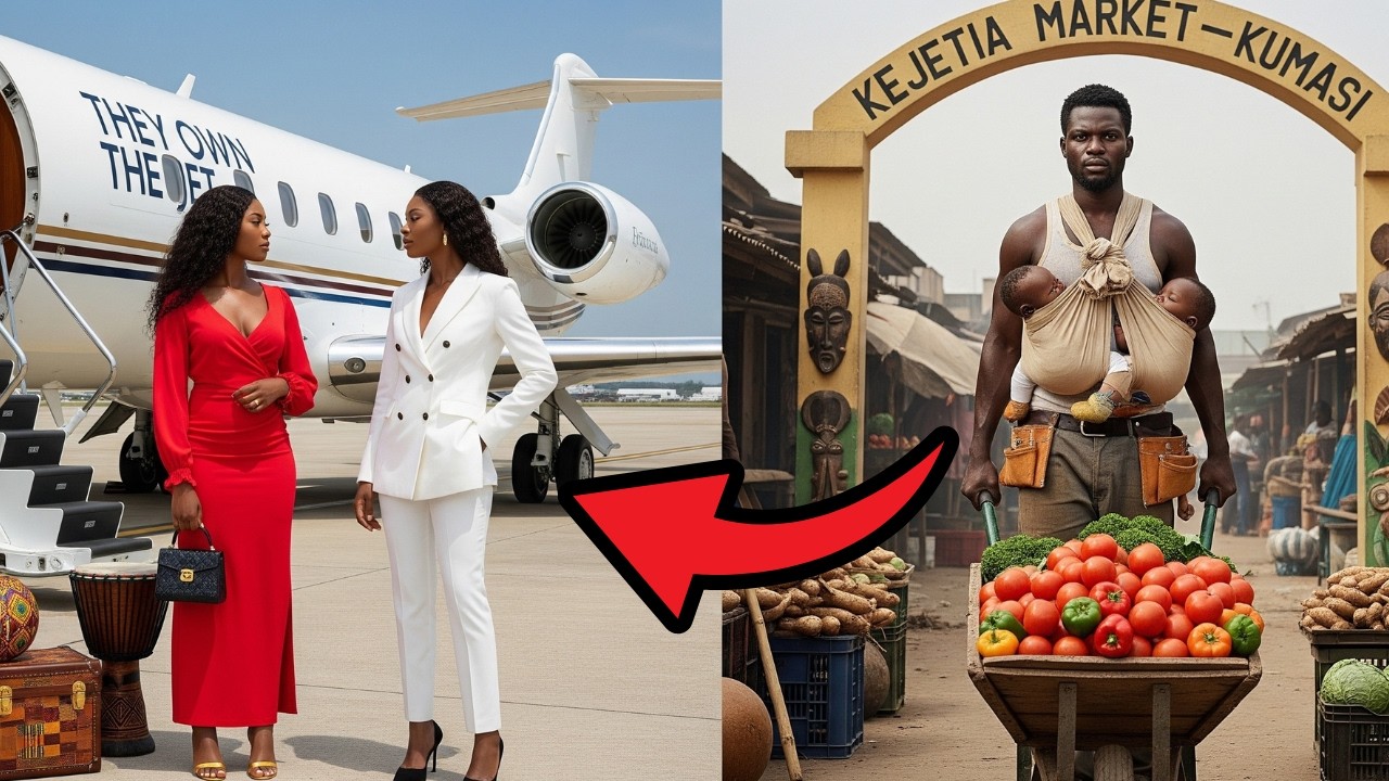 His Wife Abandoned Him and their Twin Girls, Unaware they will Later Become Billionaire #folktales