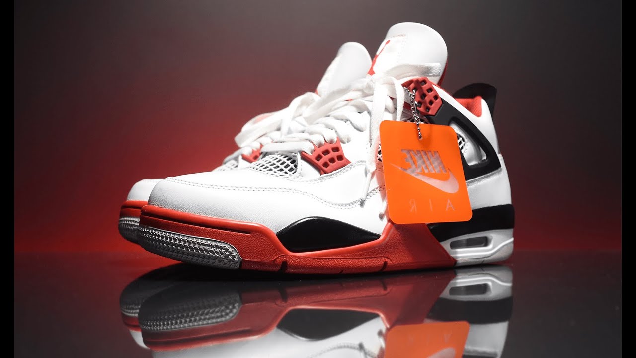 Jordan 4 Fire Red Epic B Roll