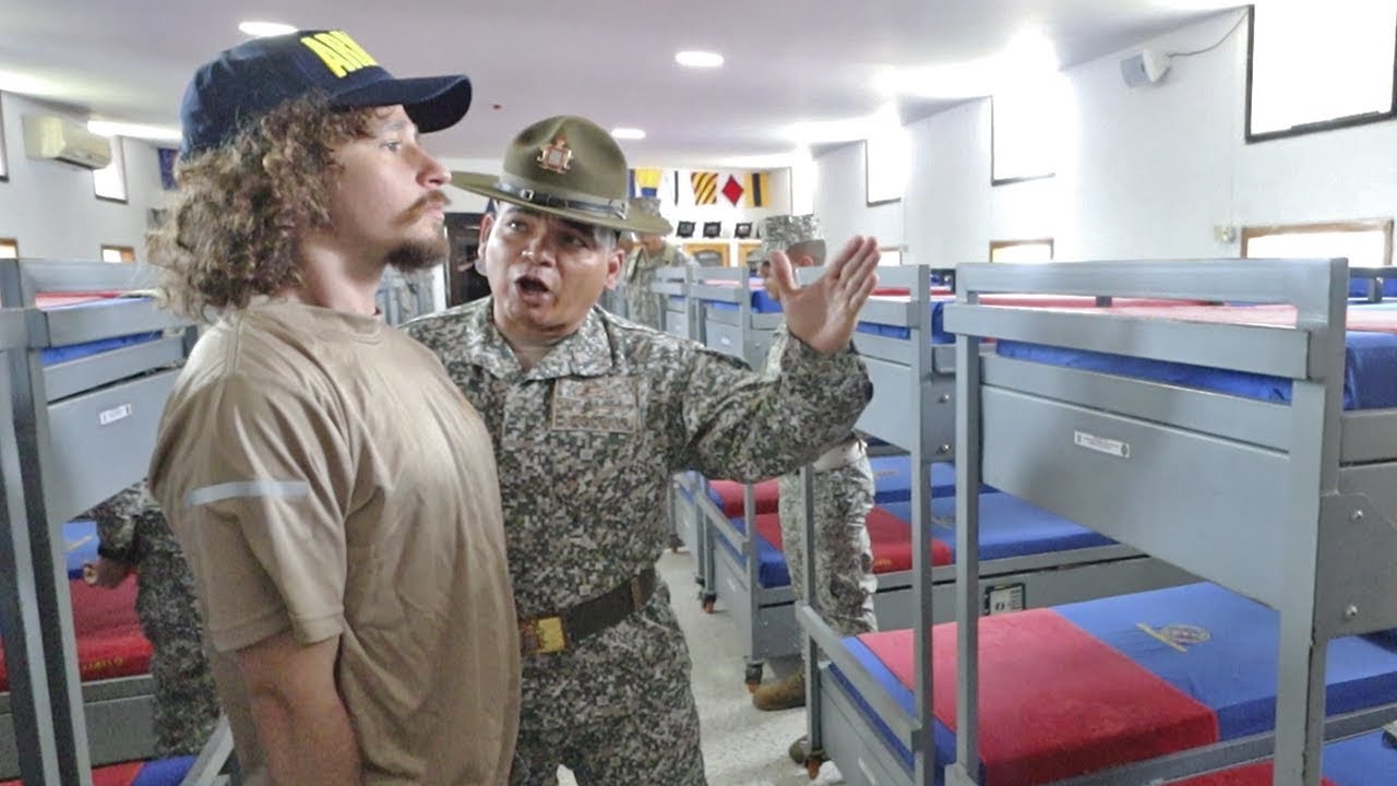 Intenté hacer un día de entrenamiento militar en Colombia