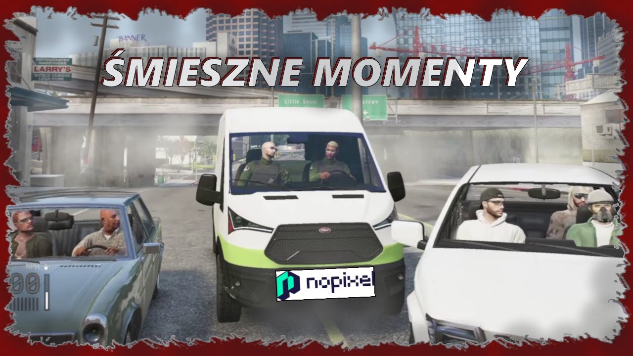 POLACY NA  NOPIXEL 4.0 ŚMIESZNE MOMENTY #1