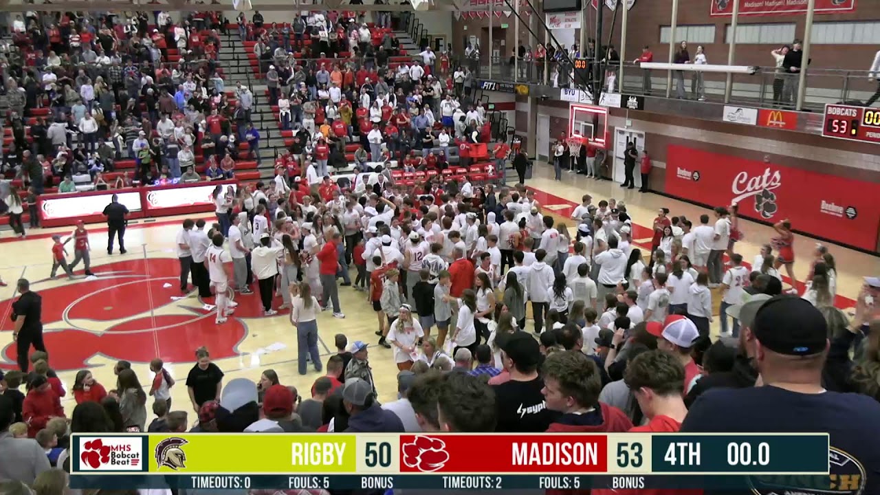 Madison Boys Basketball v. Rigby 2/6/2026