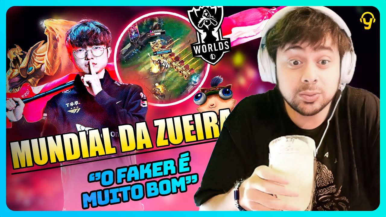 YODA REAGE FAKER PROVANDO PORQUE é o MELHOR da HISTÓRIA - Bronziocre | Lives do Yoda