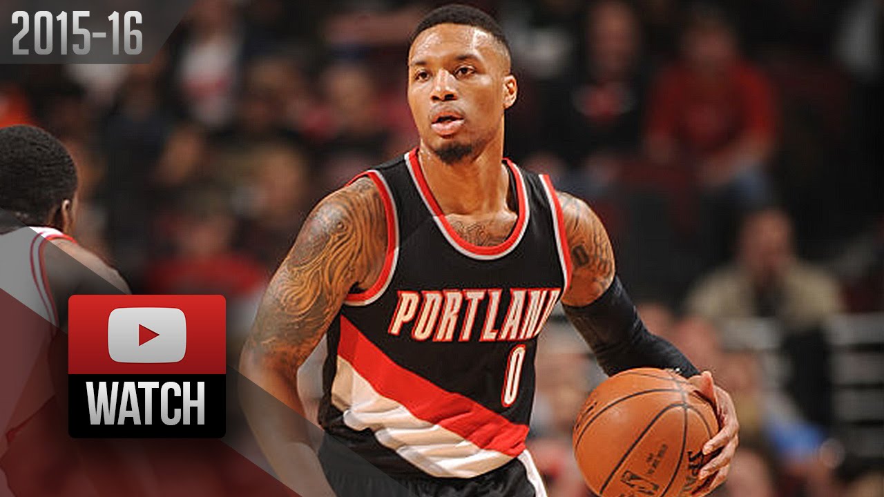 Damian Lillard Full Highlights at Bulls (2016.02.27) - 31 Pts