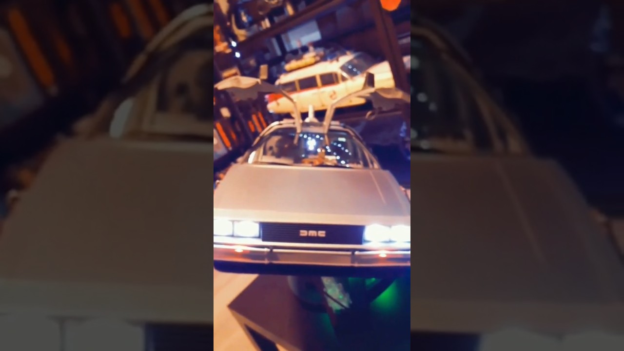 Hot toys 1/6 Back to the Future  DeLorean 