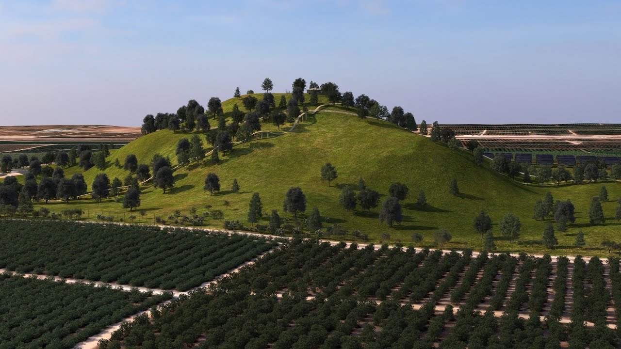 Kibbutz Evron - Eco Park 3D visualization