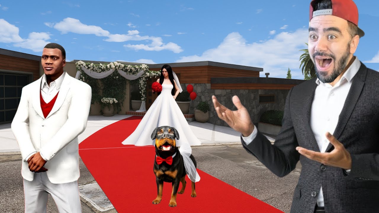 FRANKLIN DAVET ETTI BENI DÜGÜNÜNE KATILDIM - GTA 5 MODS