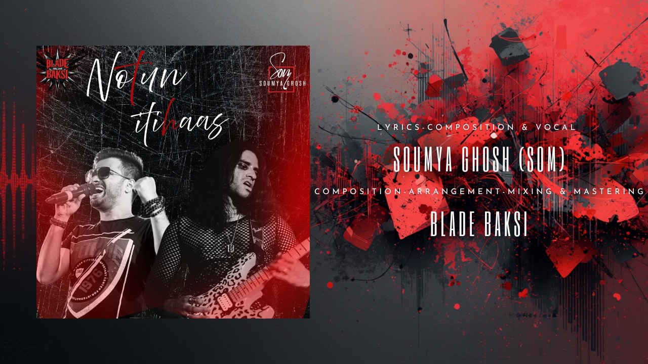 Notun Itihaas | Official Audio | Soumya Ghosh feat. Blade Baksi | Bengali Rock Song 2026