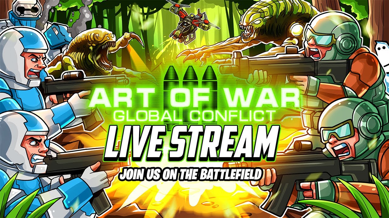 ART OF WAR 3 EQUAL LOBBY COMMUNITY BATTLE LIVE STREAM WITH FATSQUATCH #artofwar3 #rts #mobilegaming