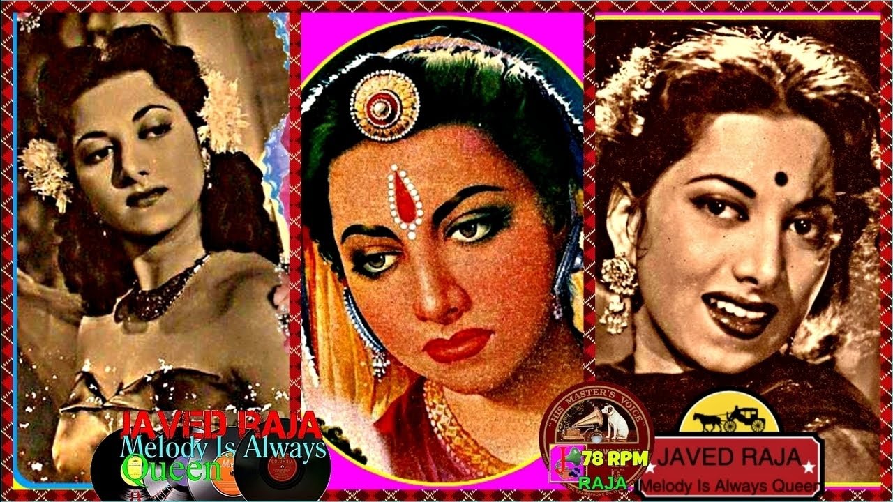 *.SURAIYA~(3 Songs).Film-SHAAN-[1950]-(1-Majboor Hoo Mein.(2-Tadap Ae Dil.(3.Kaho Ji Kiski Sachi-[*